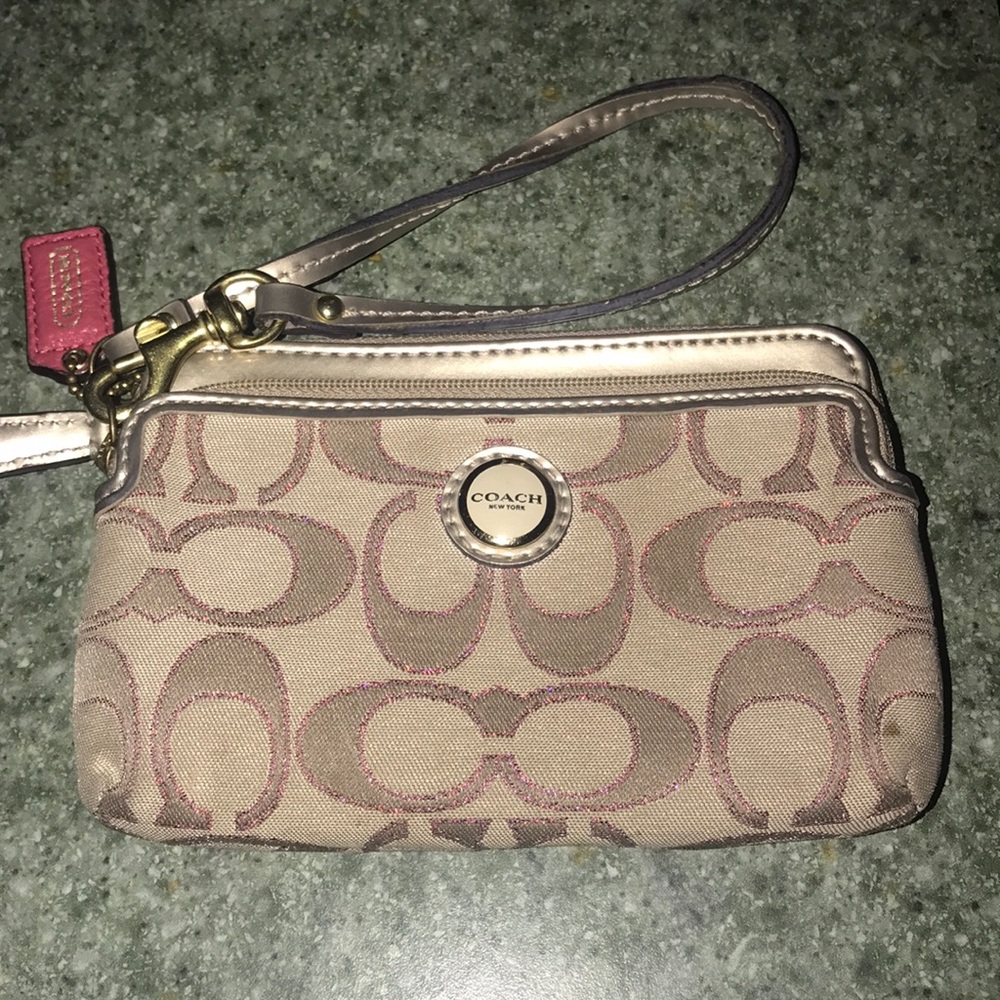 Coach wristlet